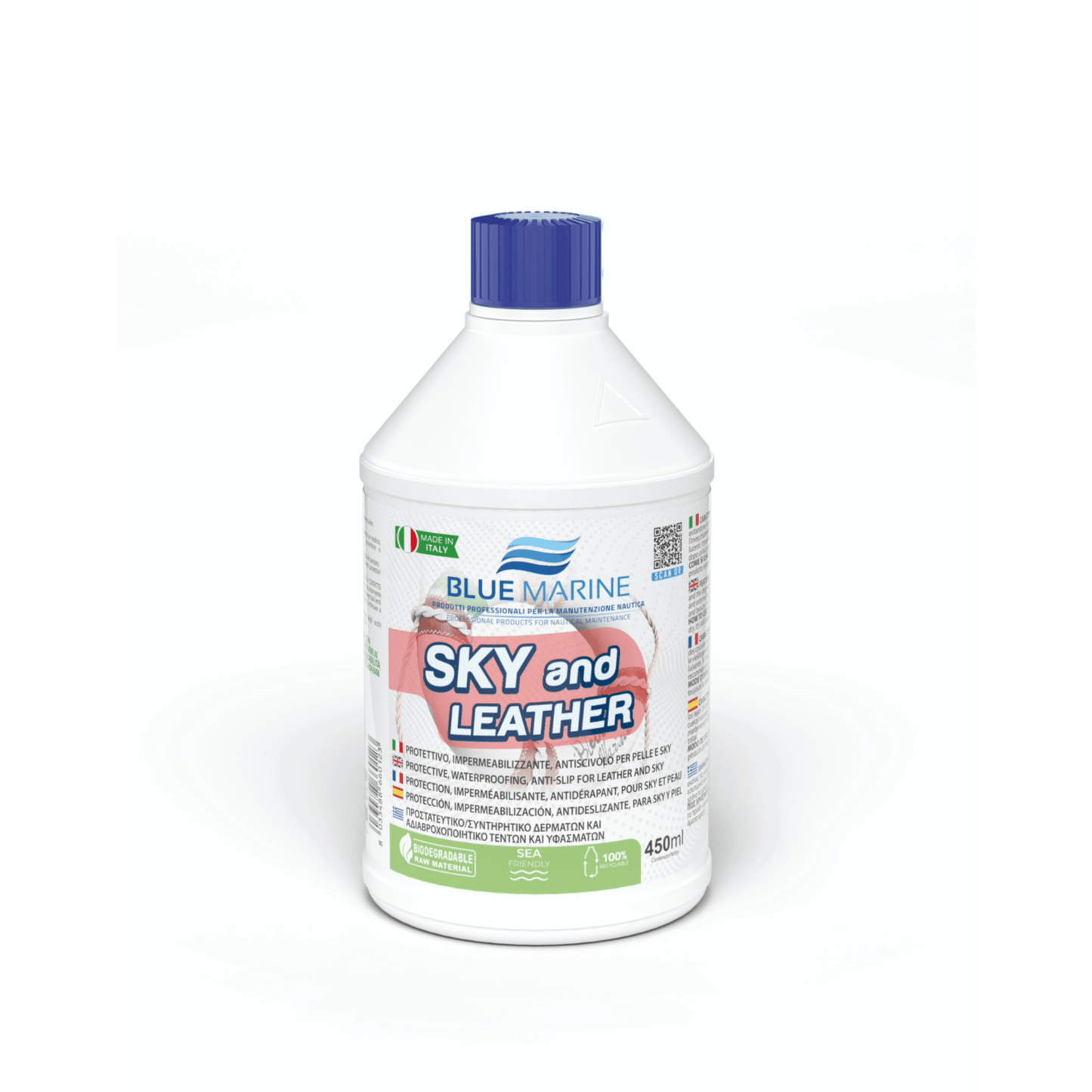 Blue Marine Sky & Leather – reiniger voor kunstleer en leer