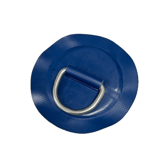 Z2314 – D-Ring, 53 mm rund, blaues PVC-Material
