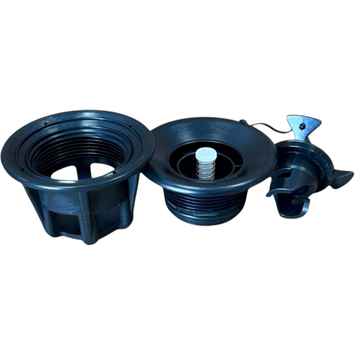 Zodiac Online Shop Z67151 Bravo 2005 zwart rubberbootventiel met push-push mechanisme en ergonomische dop