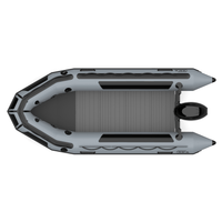 AKA Marine F43H-C 4,30 m Neopreen Hypalon grijs heavy-duty werkboot