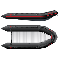 Bombard Commando C4 - rubberboot met aluminium vlonderdelen deelbare houten kiel