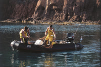 Bombard Commando C5 rubberboot met aluminium vlonderdelen en deelbare houten kiel