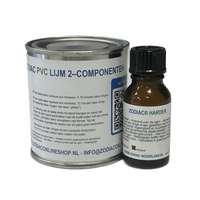 ZODIAC PVC lijm 2-componenten set met harder
