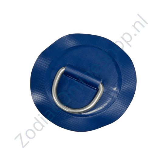 Z2314 - D-Ring 53mm rund, blaues PVC Material