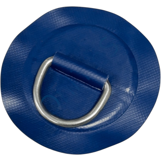 Z2314 - D-Ring 53mm rund, blaues PVC Material