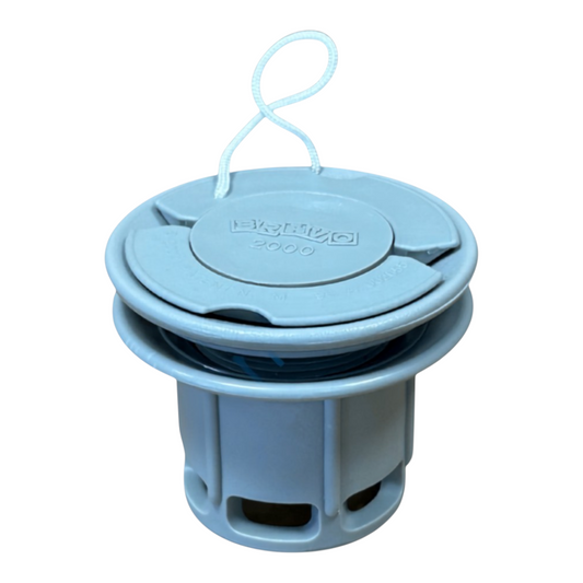 Zodiac Online Shop Bravo 2000-B082 grijs rubberbootventiel met afsluitdop voor diverse rubberboten