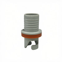 Zodiac Online Shop Z67164 grijze kunststof adapter voor Bravo 2005 ventielen van rubberboten met bajonetsluiting