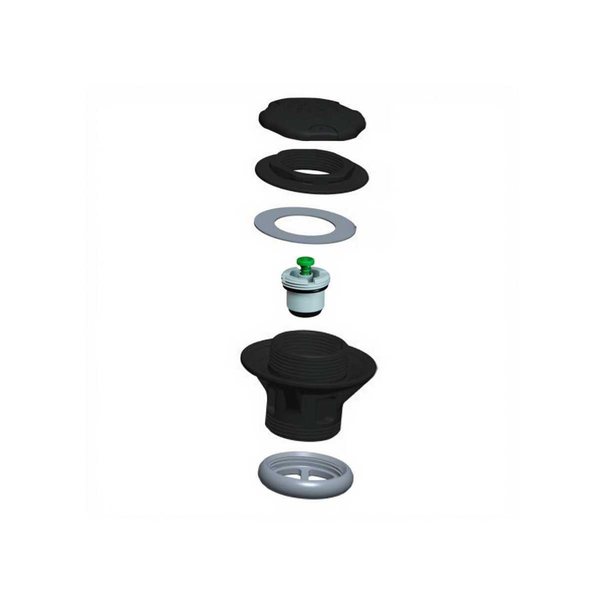 Zodiac Online Shop Z67080 ventielinzet voor nieuw type half verzonken ventiel van Zodiac en Bombard rubberboten