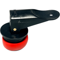 Zodiac Online Shop Z60375 kunststof zelflozerstop van 34mm met zwarte houder en rode rubberen afdichting voor rubberboten