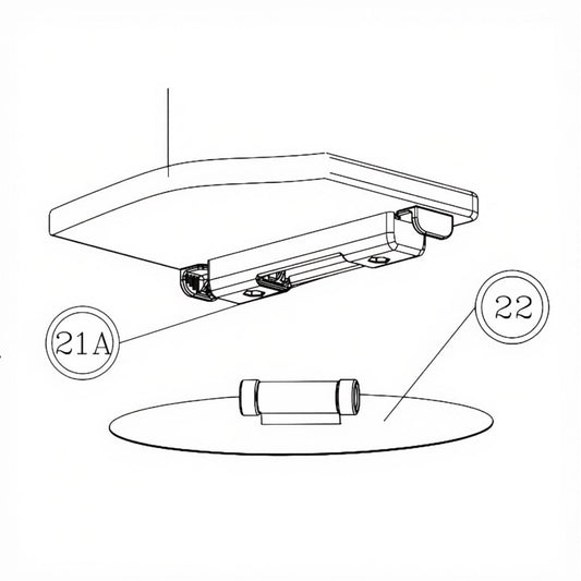 Z60519 - Sitzbrett 95cm - Modelle von 2005 bis 2014 - grau - Quickfit