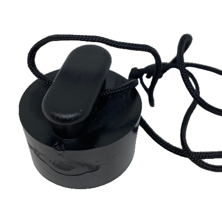 Z2221 - selbstentleerender Stopfen schwarz